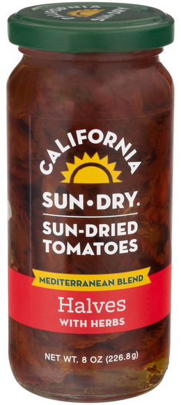 California Sun-Dry Halves Sun-Dried Tomatoes with Herbs