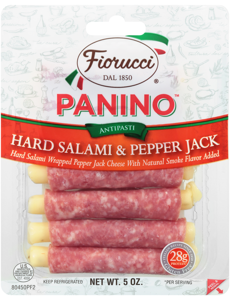 Fiorucci Panino Antipasti Hard Salami & Pepper Jack