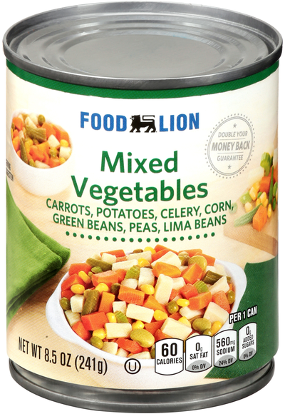 Food Lion Mixed Vegetables
