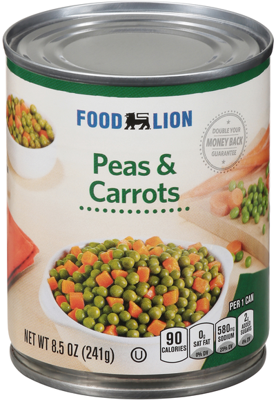 Food Lion Peas & Carrots