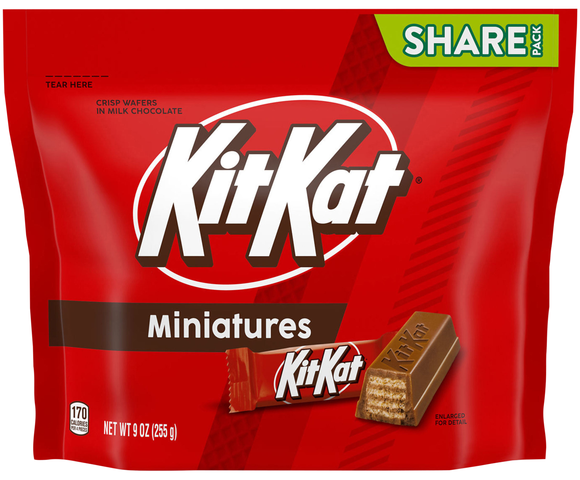 KIT KAT Miniatures Milk Chocolate Wafer Candy Share Pack