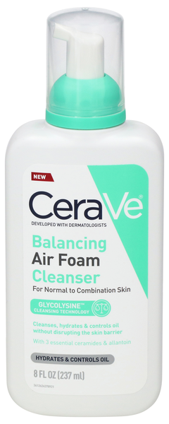 CeraVe Balancing Air Foam Cleanser for Normal to Combination Skin