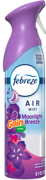 Febreze AIR Mist Gain Moonlight Breeze Scent Freshener Trigger Spray