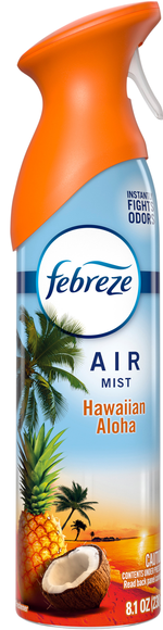 Febreze AIR Mist Hawaiian Aloha Freshener Trigger Spray