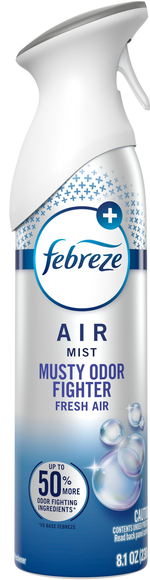 Febreze AIR Mist Musty Odor Fighter Freshener Trigger Spray