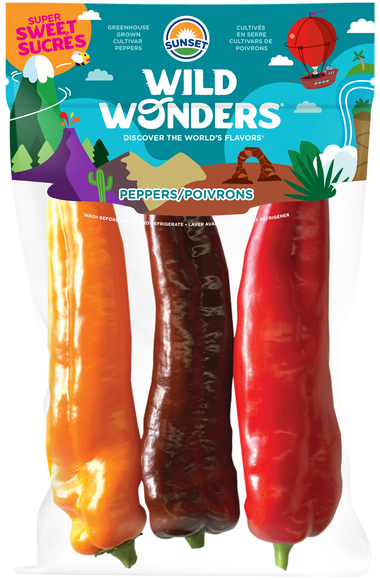 Sunset Wild Wonders Super Sweet Peppers