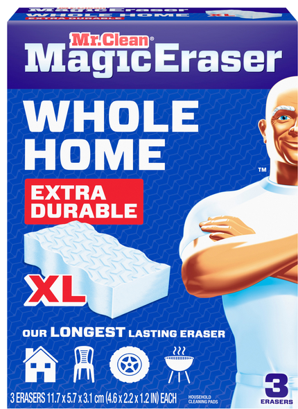 Mr. Clean Magic Eraser Whole Home Extra Durable XL Sponges