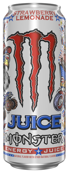 Monster Strawberry Lemonade Energy Juice Drink