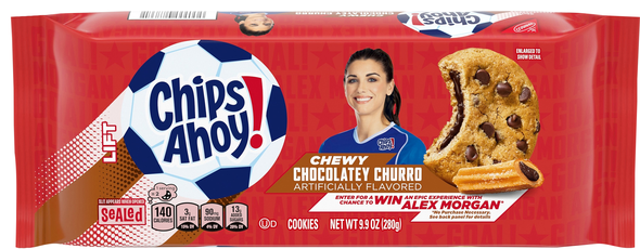 Nabisco Chips Ahoy! Chewy Chocolatey Churro Filled Chocolate Chip Cookies
