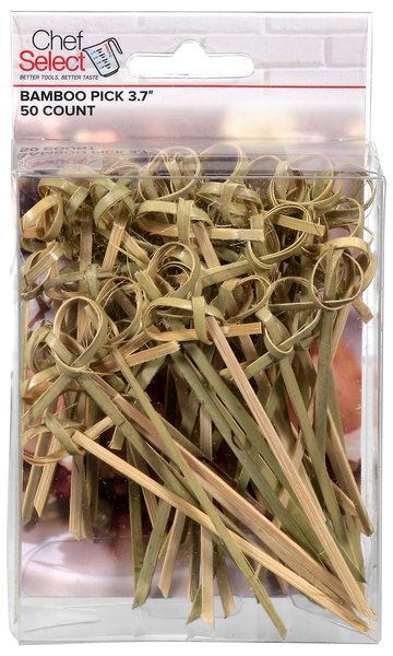 ChefSelect Bamboo Picks 3.7 Inch