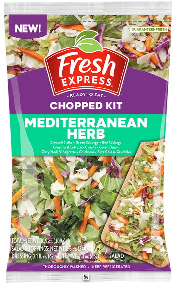 Fresh Express Mediterranean Herb Chopped Salad Kit