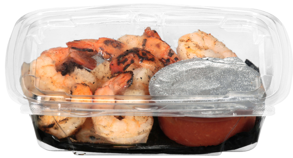 Grilled Shrimp with Cocktail Sauce Fresh