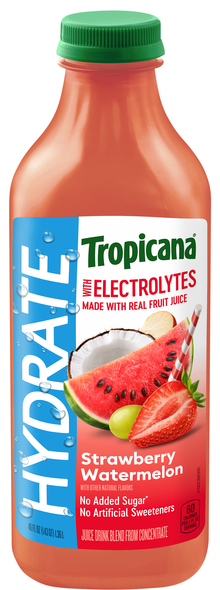 Tropicana Hydrate Strawberry Watermelon with Electrolytes Drink
