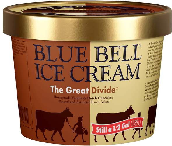 Blue Bell The Great Divide Ice Cream