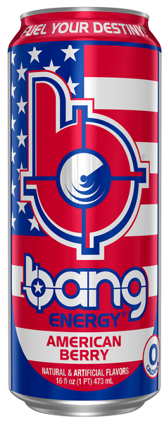 BANG American Berry Energy Drink