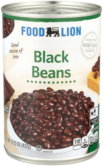 Food Lion Black Beans