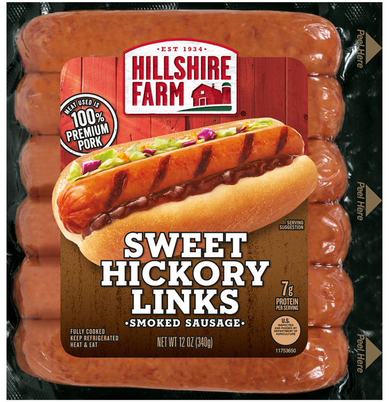 Hillshire Farm Sweet Hickory Smoked Sausage Links - 6 ct