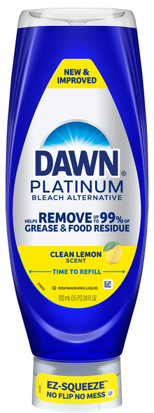 Dawn Platinum EZ Squeeze Clean Lemon Scent Liquid Dish Soap