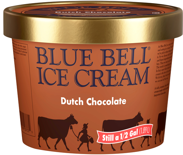 Blue Bell Dutch Chocolate Ice Cream