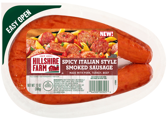 Hillshire Farm Spicy Italian Style Smoked Sausage Rope