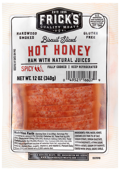 Frick's Spicy Hot Honey Biscuit Sliced Ham