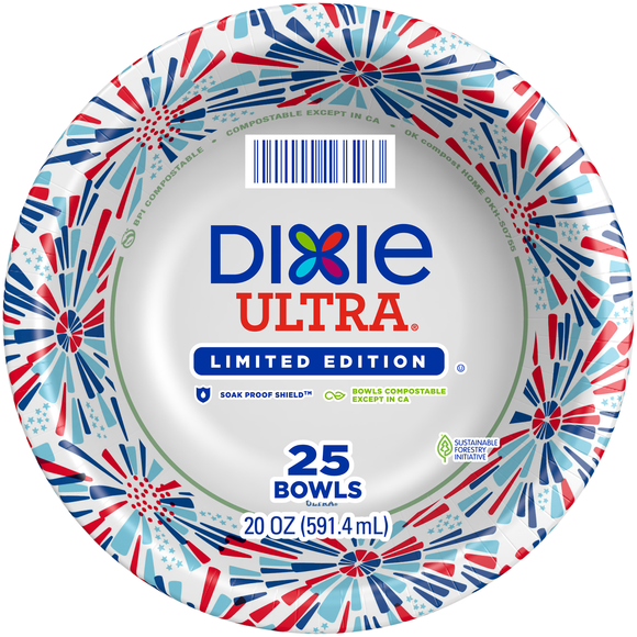 Dixie Ultra Ultimate Strength Paper Bowls 20 oz