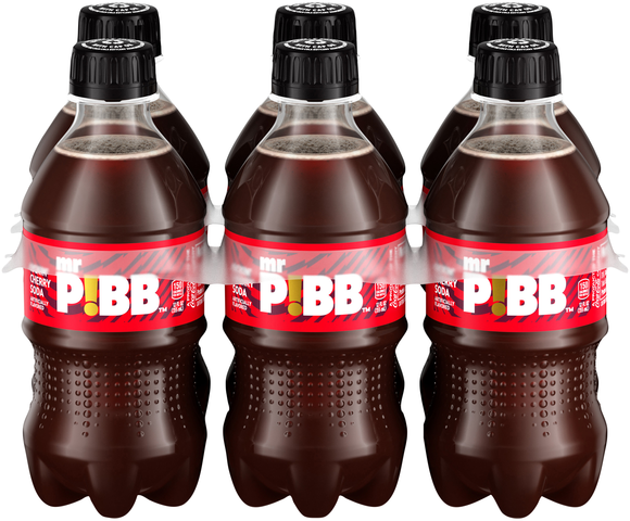 Mr. Pibb Kickin' Cherry Soda - 6 pk
