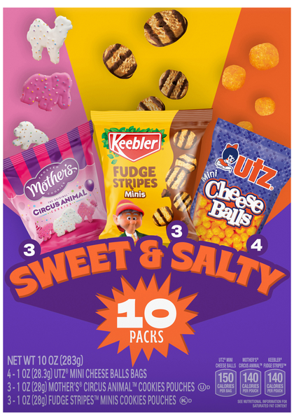 Keebler Sweet & Salty Variety Pack - 10 ct