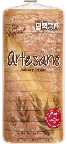 Artesano Original Sliced Bread