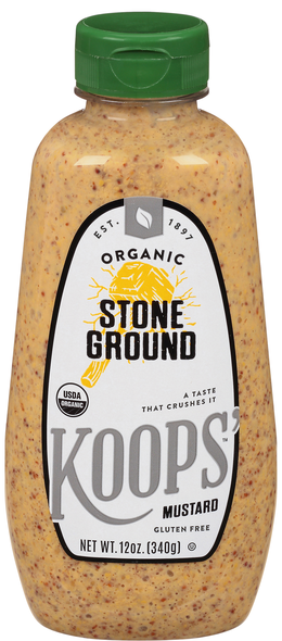 Koops' Organic Stone Ground Mustard