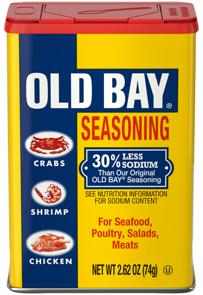 OLD BAY 30% Less Sodium Seasoning