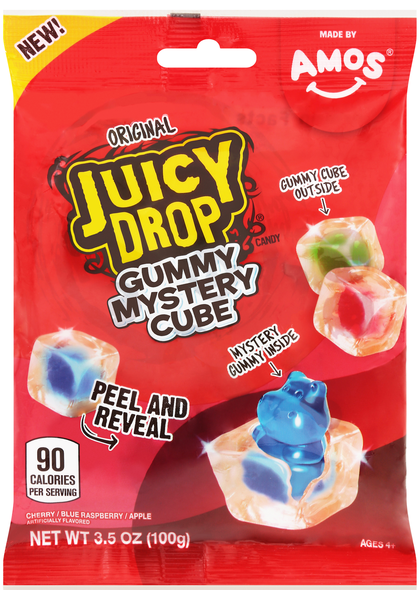 Juicy Drop Gummy Mystery Cube Candy