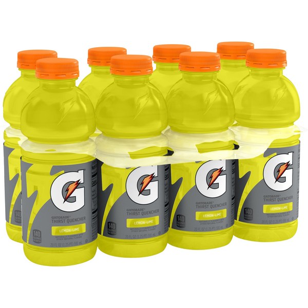 Gatorade G Lemon Lime Sports Drink 8Pk | $7.98 - $5.99