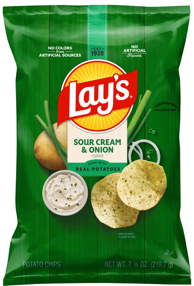 Lay's Sour Cream & Onion Potato Chips