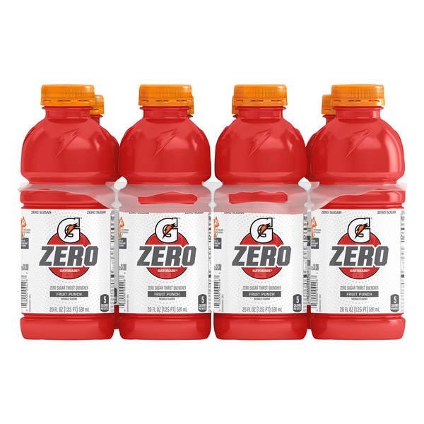 Gatorade G Zero Sugar Fruit Punch 8 Pack | $7.98 - $5.99