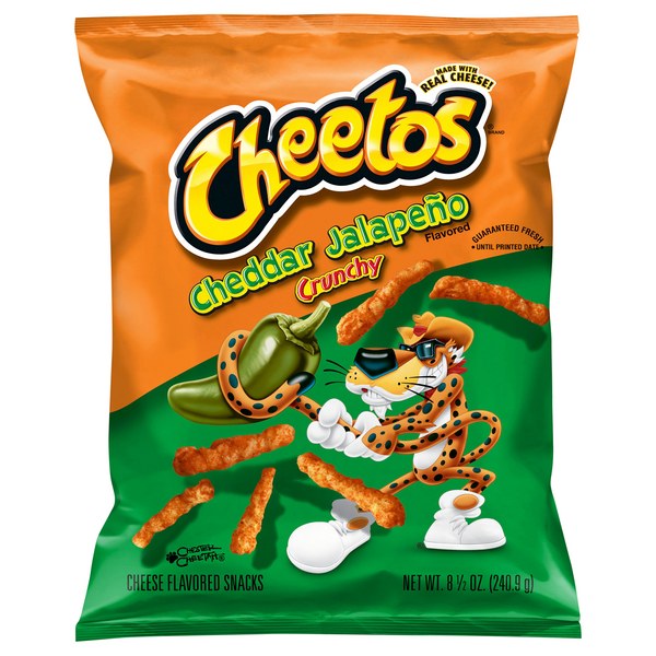 Cheetos Crunchy Cheddar Jalapeno | $5.49 - Buy 1, Get 1 Free