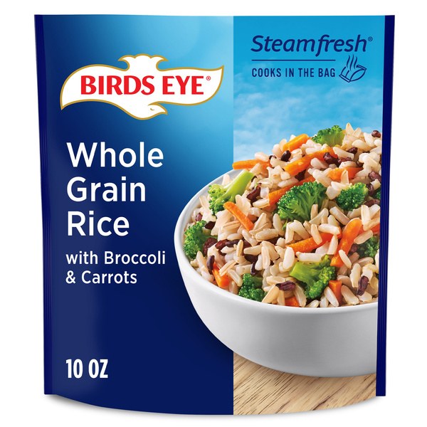 Birds Eye Steamfresh Whole Grain Rice with Broccoli and Carrots | $1.49 - 99¢