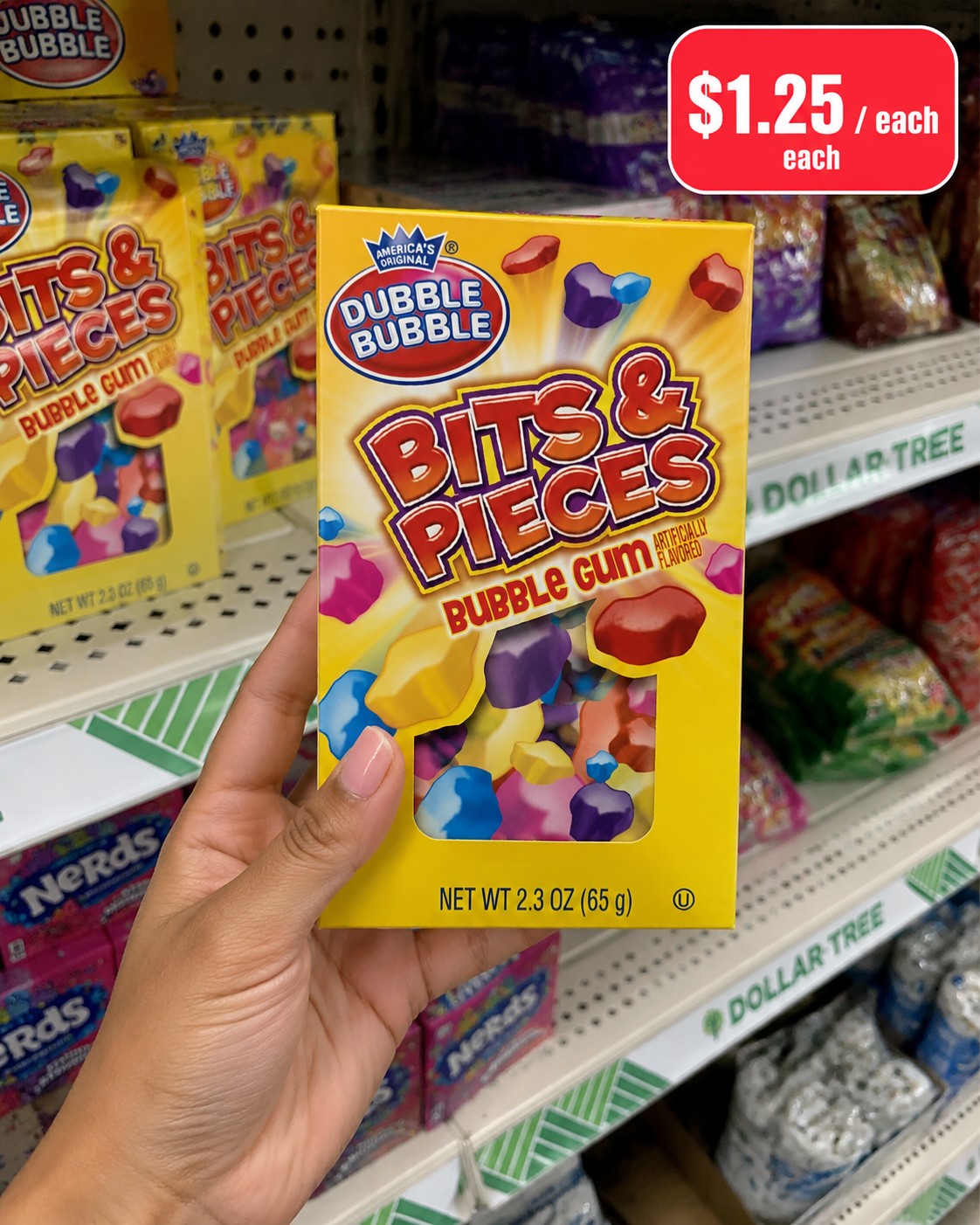 Dubble Bubble Bits & Pieces Bubble Gum