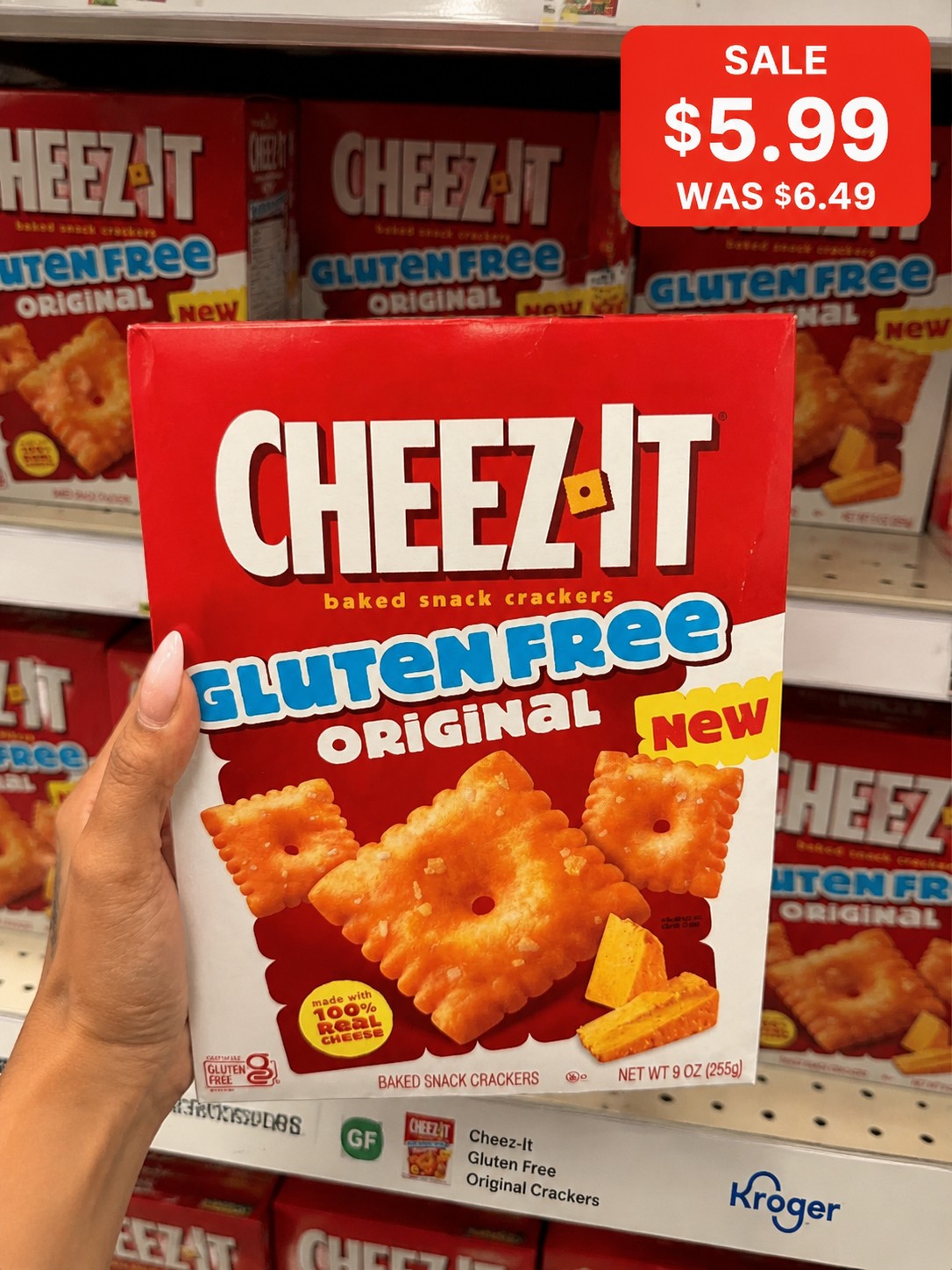 CHEEZ-IT GLUTEN FREE ORIGINAL