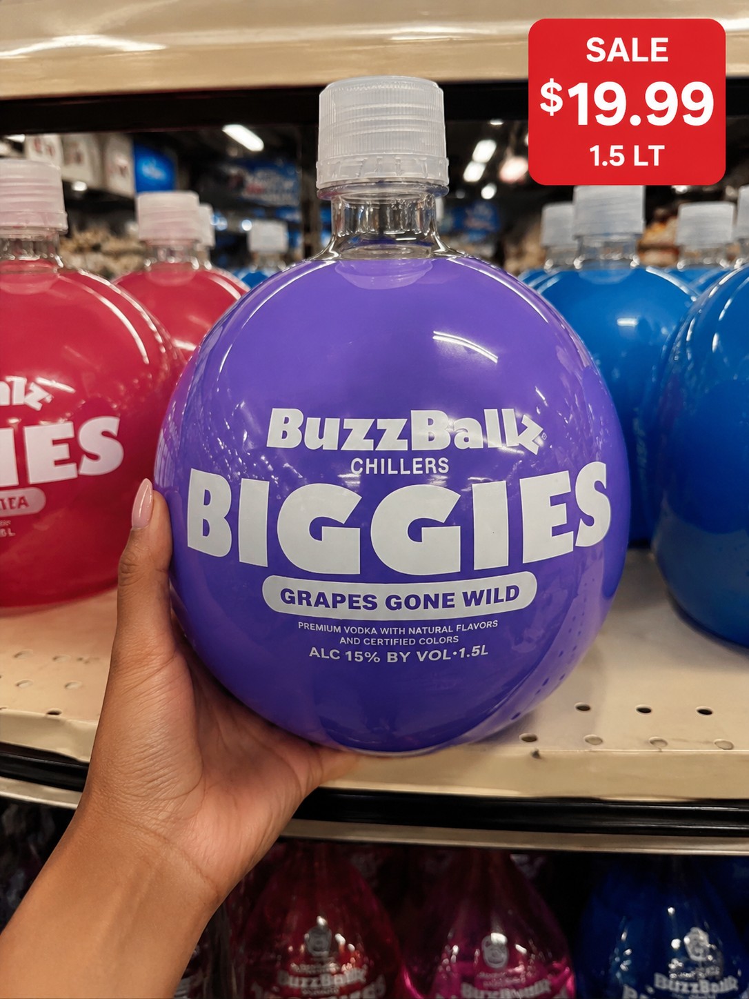 BuzzBallz Chillers Biggies Grapes Gone Wild