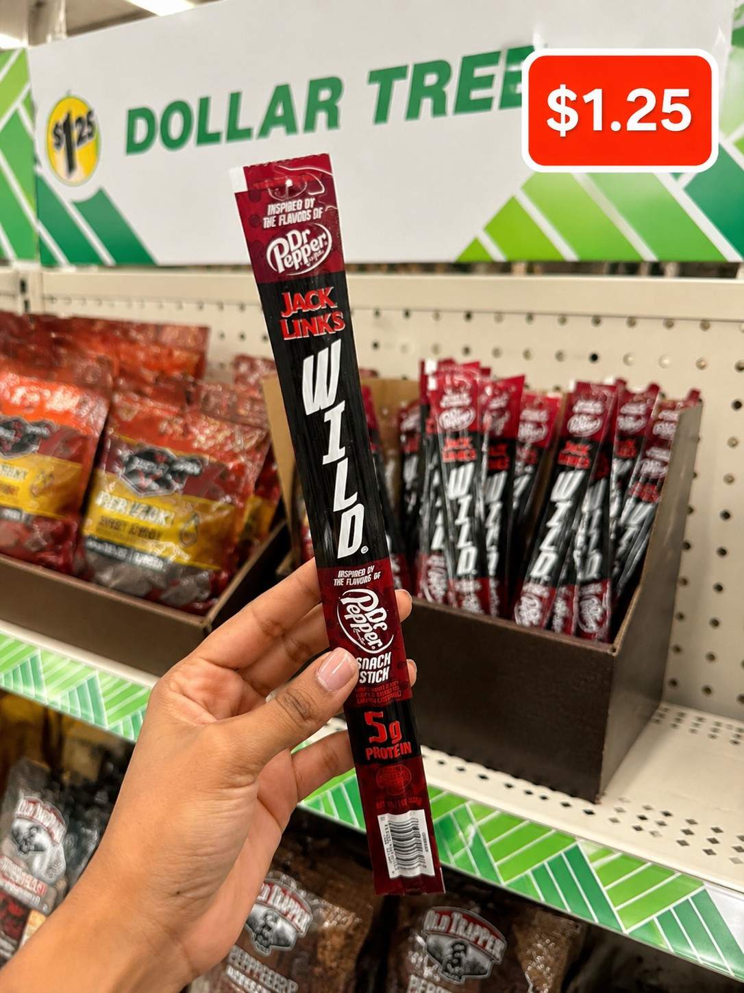 Jack Link's Wild Snack Stick Inspired by the Flavors of Dr Pepper