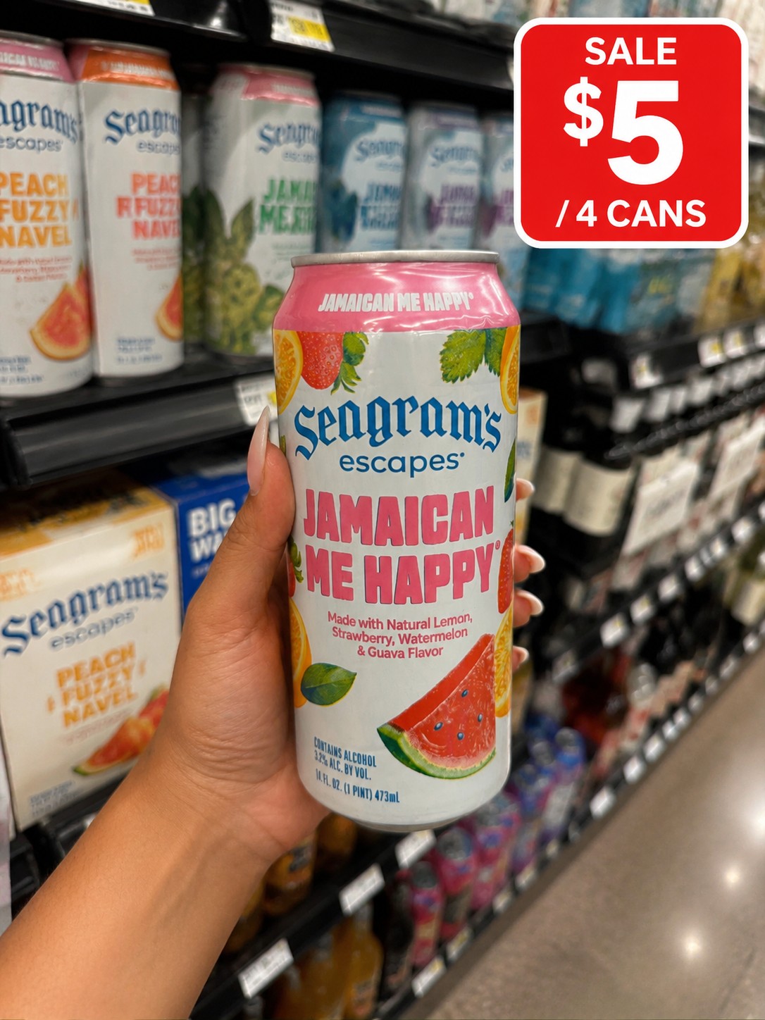 Seagram's escapes JAMAICAN ME HAPPY