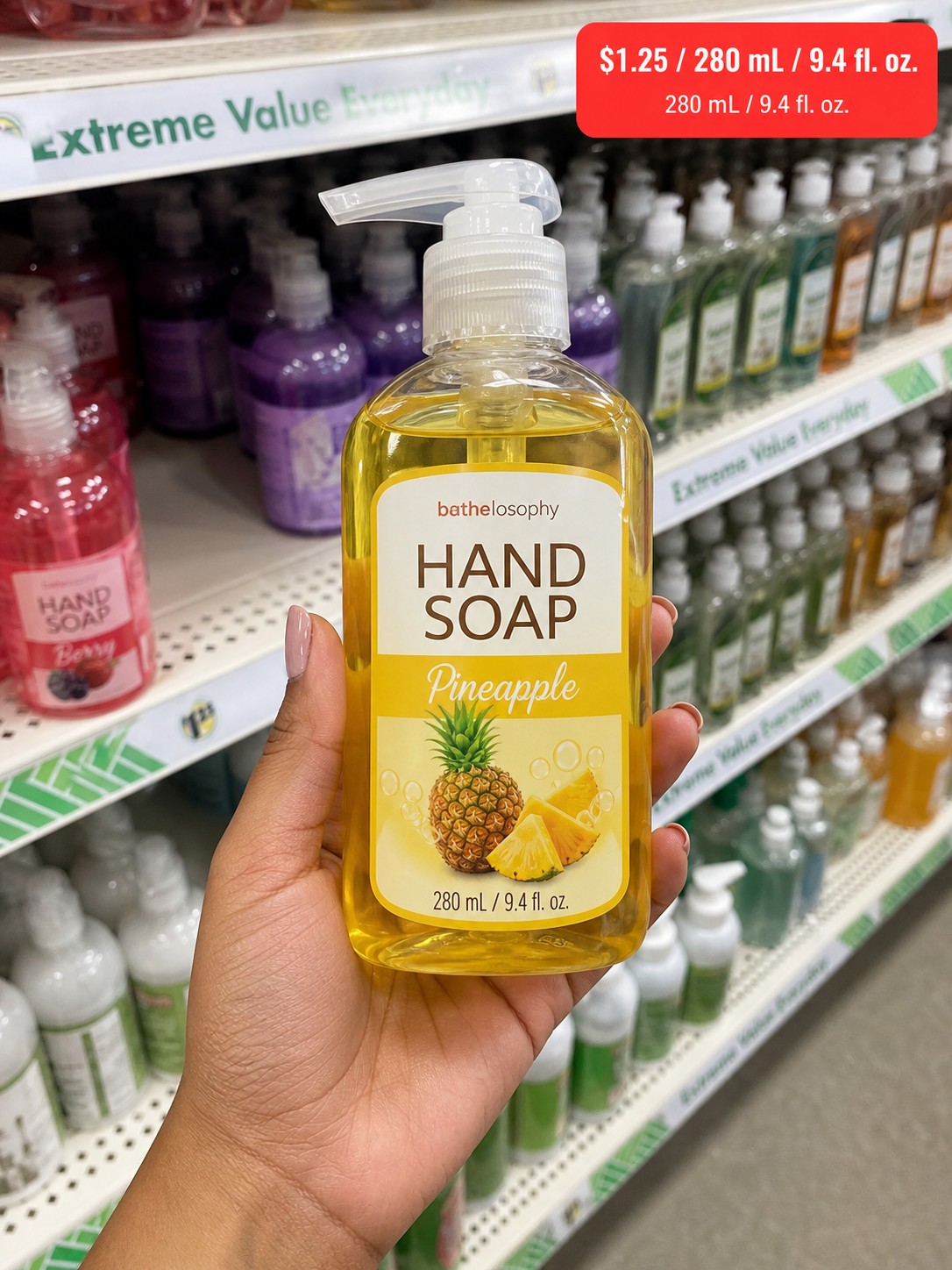 Bathelosophy Hand Soap Pineapple scented