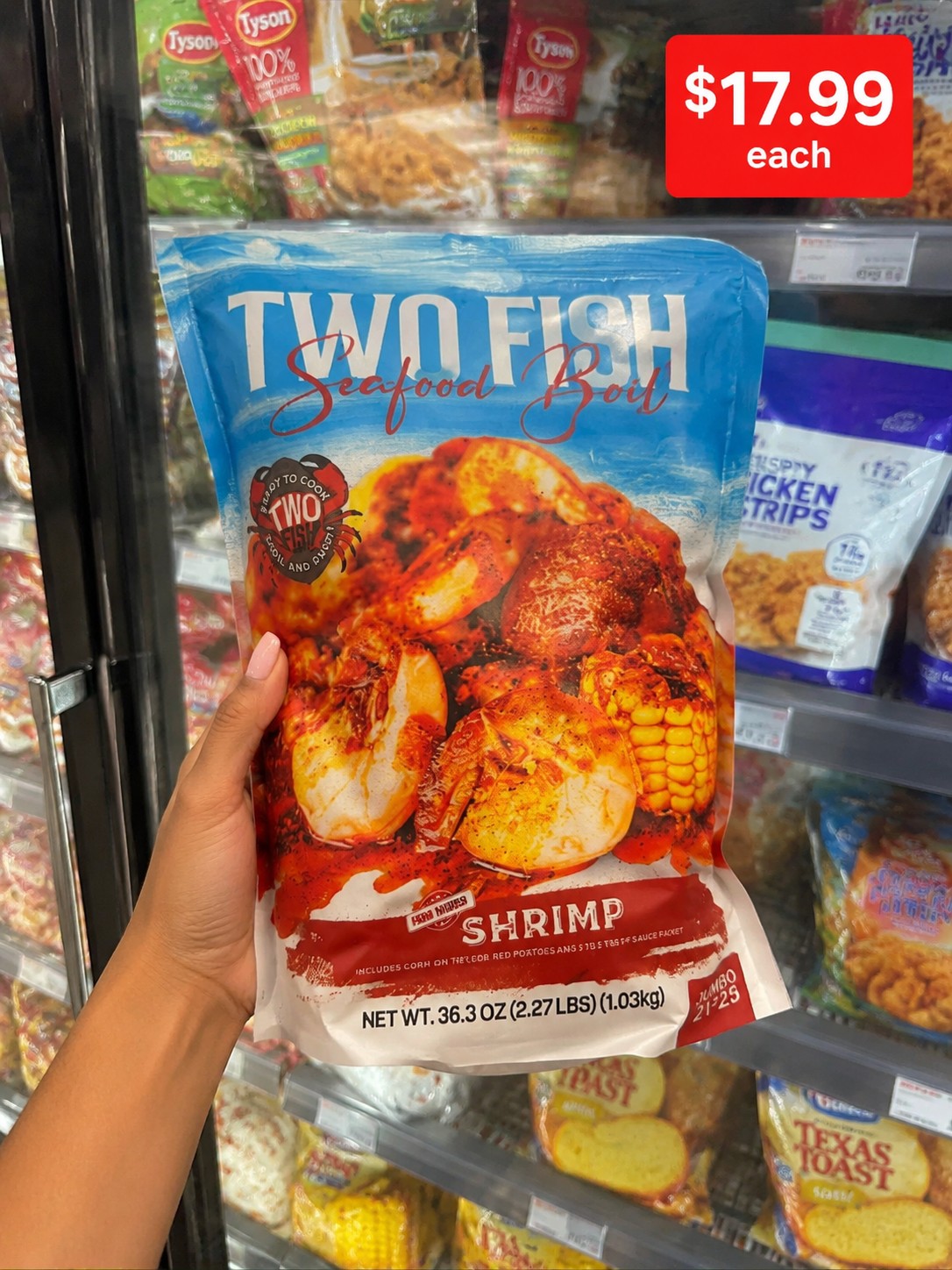 Two Fish Seafood Boil Shrimp
