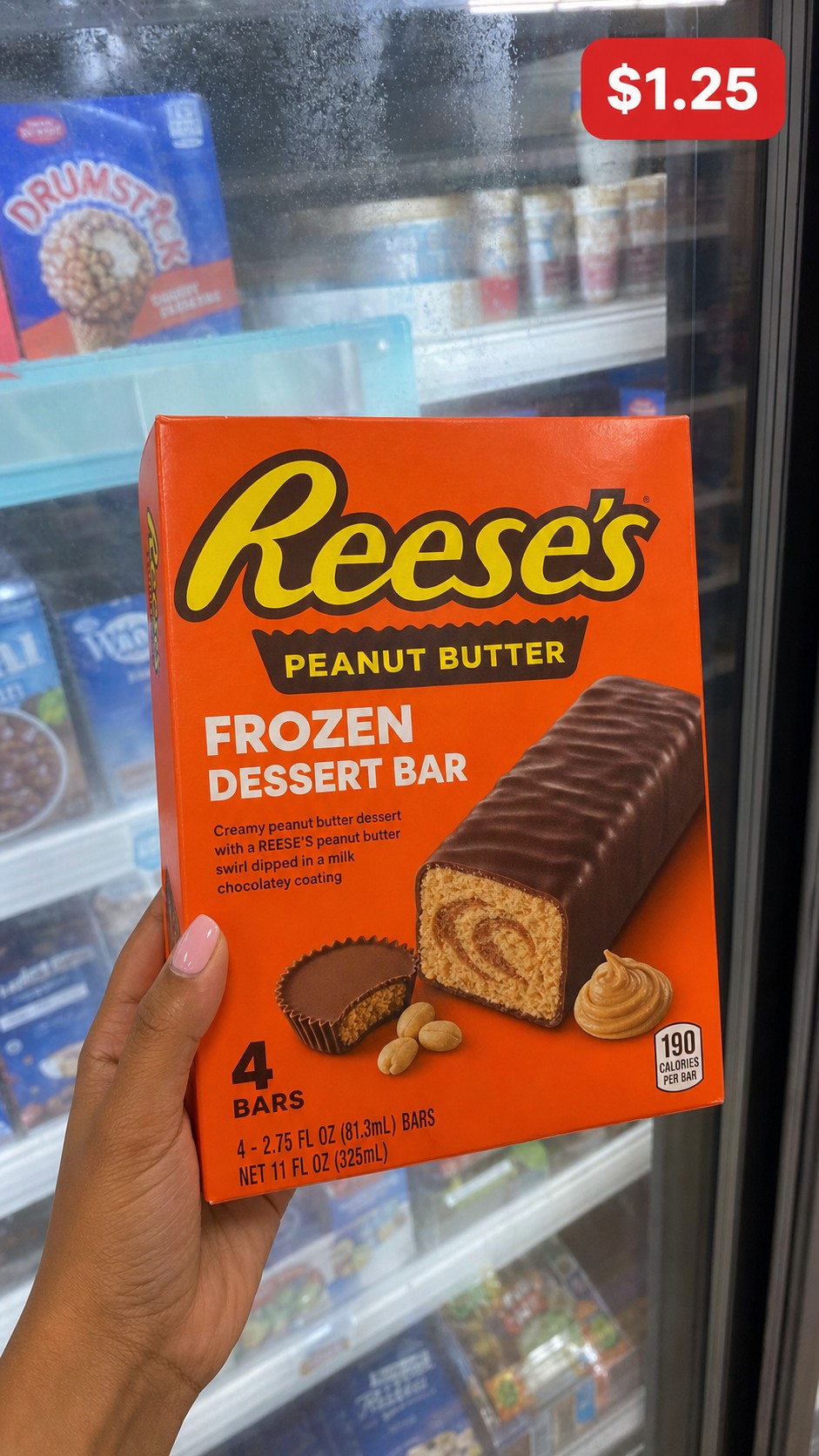 Reese's Peanut Butter Frozen Dessert Bar