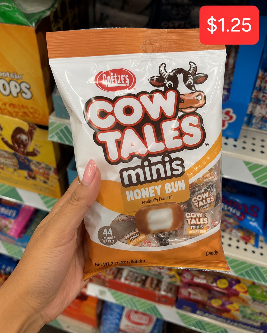 Goetze's Cow Tales minis HONEY BUN