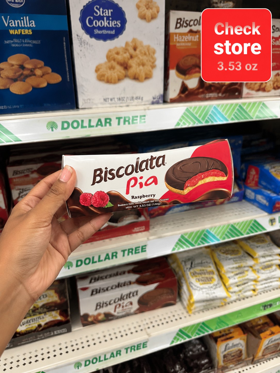 Biscolata Pia Raspberry