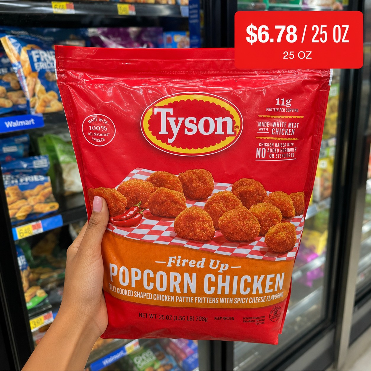 Tyson Fired Up Popcorn Chicken