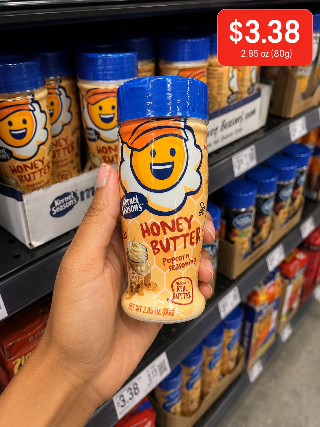 Kernel Season's Honey Butter Popcorn Seasoning