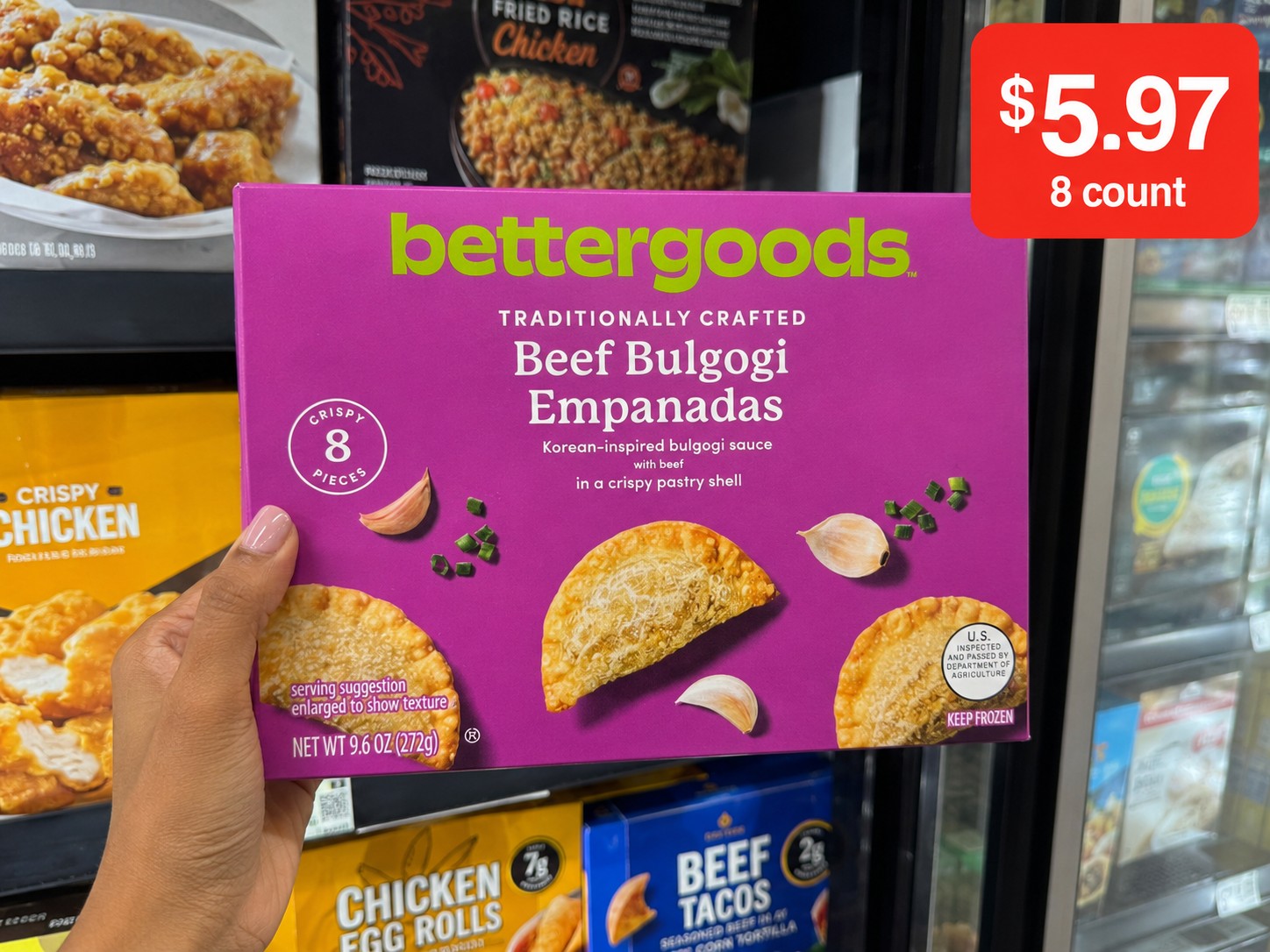 bettergoods Traditionally Crafted Beef Bulgogi Empanadas